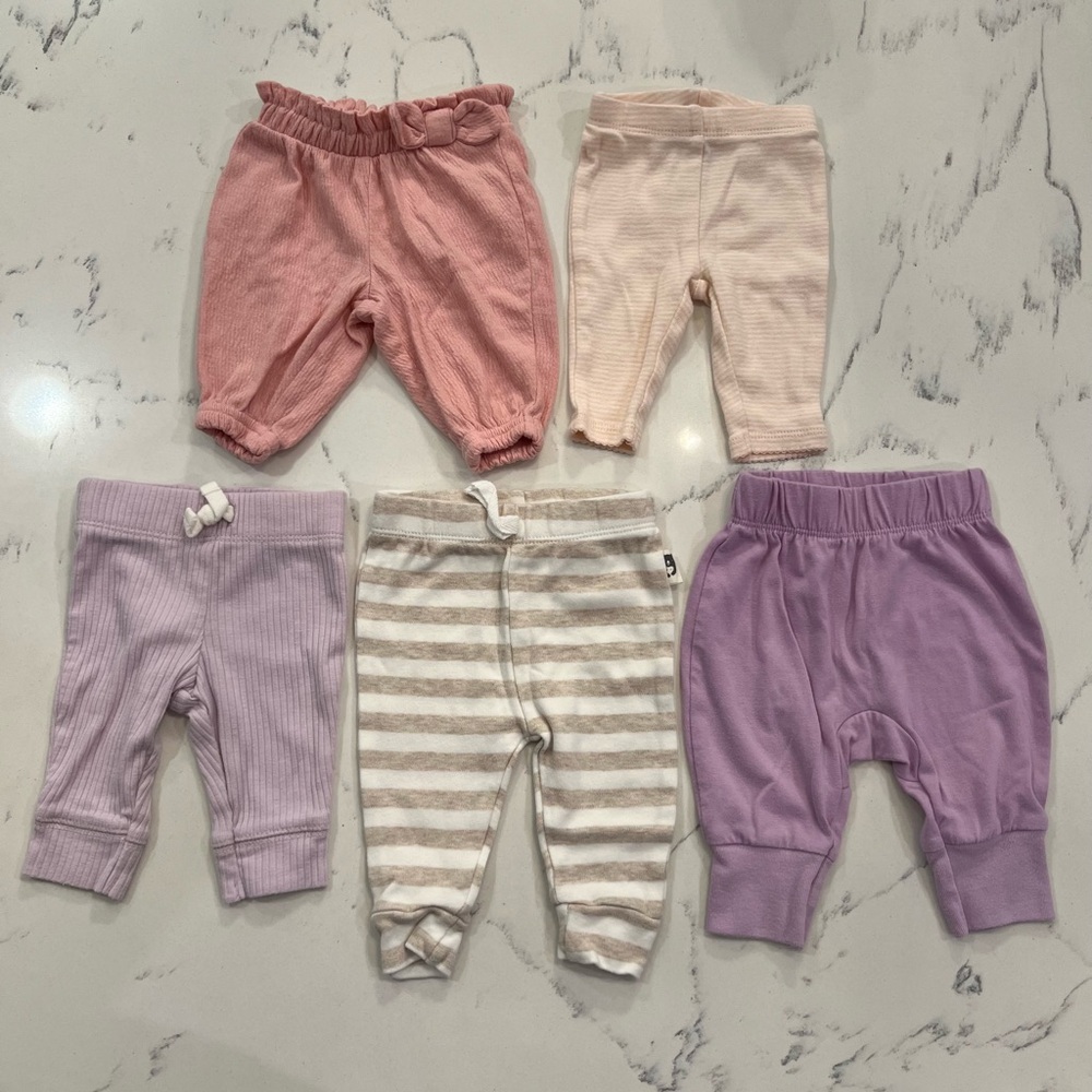 Carter's Soft Pink Baby Pants
